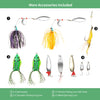 136pc Fishing Lures, Fishing Tackle Set, Dr.meter