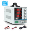 30V/ 10A Bench Power Supply, Variable 4-Digital LED Display Power Supply, Dr.meter