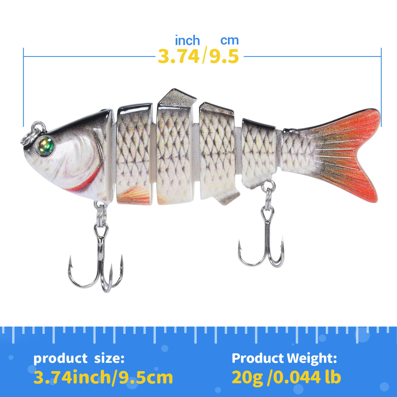 dmag fishing lures 3Pcs Fishing Lures, Fishing Lure Kit, Drmeter – Dr.meter