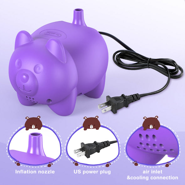 Electric Balloon Pump, Purple, Dr.meter