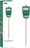 Dr.meter Soil Moisture Meter, S10 Hygrometer Moisture Sensor for Garden, Farm, Lawn Plants Indoor & Outdoor(No Battery needed)
