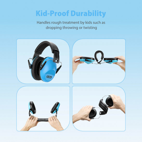kids Noise-canceling Headphones, Blue, Dr.meter