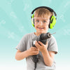 Kids Protective Earmuffs with Noise Blocking, Green, Dr.meter