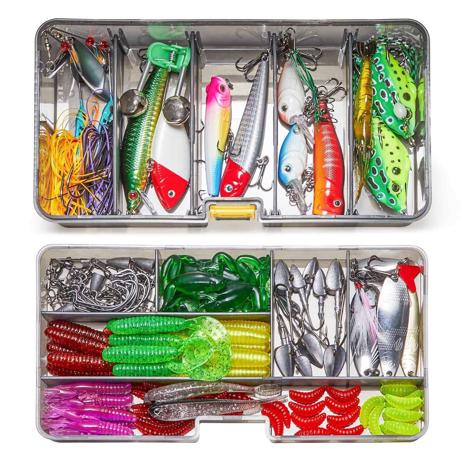 docs fishing lures 136pc Fishing Lures, Fishing Tackle Set, Dr.meter